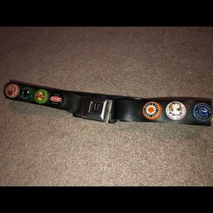 Seat belt fashion belt